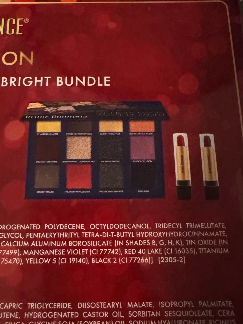 Brand new Black Radiance Blazin' Bright Makeup Bundle - Red Shades